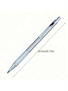 1pc Mechanical Pencil + 12pcs Lead Refills, 0.3mm-2.0mm For Writing And School Supplies - Highly Suitable For Students