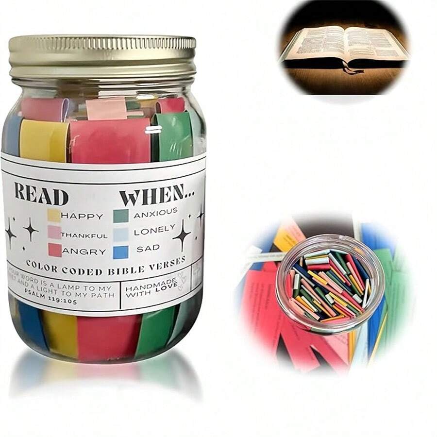 One Bottle Random Bible Verse Jar, A Gift That Evokes Emotions And