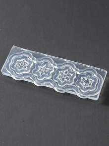 FULL BEAUTY 1 khuôn silicon hình bông tuyết Giáng sinh, dụng cụ tự làm móng mini, phụ kiện trang trí móng tay mùa đông. - Trong sáng - Xem 6