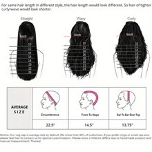 Kinky Curly Human Hair Wig 13x4 HD Lace Front Wigs For Women Pre Plucked With Baby Hair Natural Color Brazilian Deep Wave For Women Glueless Frontal Wig 20-26 Inches 200% Density - Black - View 6
