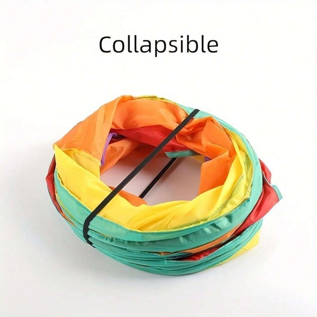 1 Pet Toy, Small Pet Rabbit/Rat Universal Random Color Cat Tunnel