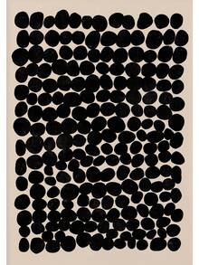 1pc Mid Century Neutral Beige Black Abstract Plant Botanical Flower Poster In Canvas Tranh Tường Hình Ảnh Cho Phòng Trang Trí Nội Thất Không Có Khung - Nhiều màu - Xem 9