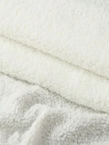 1pc Teddy Fleece Fabric With Small Granule, Warm Sofa Cushion Cover Lining Fabric For Autumn/Winter Clothing