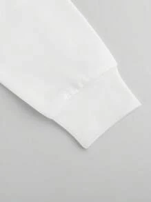 Oversized Style For Women, Men's Warm Christmas Print Pullover Round Neck Hoodie With Kangaroo Pocket And Drawstring - Long Sleeve Casual Top For Autumn And Winter, A Double-Layer Hood Hoodie, Fleece Lining For Excellent Warmth