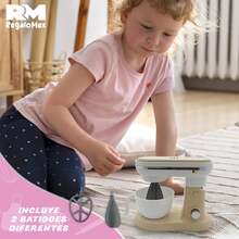 Juguete Batidora Utensilio Cocina para Niñas con Sonido - Caqui - Ver 4