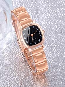 2 chiếc đồng hồ thời trang Grace Simple cho bé gái Vòng tay hình trái tim đẹp nhất Đồ trang trí Giáng sinh Halloween Quà tặng sinh nhật cho bé gái - Hoa hồng vàng - Xem 4