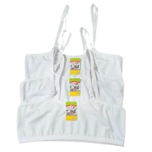 Reinforced Children's Top With Adjustable Straps, 8 To 12 Years Old, Plain Microfiber - 白色 - 查看 1
