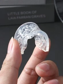 FULL BEAUTY 1 khuôn silicon hình bông tuyết Giáng sinh, dụng cụ tự làm móng mini, phụ kiện trang trí móng tay mùa đông. - Trong sáng - Xem 5