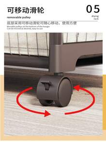 Coat Rack With Shoe Rack Made Of Aluminum And PP: Multifunctional Space Saving Solution - 2 In 1 Organizer: Coat Rack And Shoe Rack Made Of Aluminum And Polypropylene, Ideal For Modern Homes.