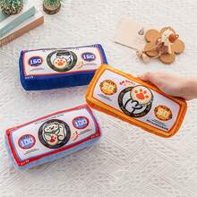 1pc, Đồ chơi chó đô la bằng vải nhung kêu cót két dành cho giống chó nhỏ - Đồ chơi nhai bền, thú vị dành cho chó con và mèo - Nhiều màu - Xem 5