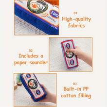 1pc, Đồ chơi chó đô la bằng vải nhung kêu cót két dành cho giống chó nhỏ - Đồ chơi nhai bền, thú vị dành cho chó con và mèo - Nhiều màu - Xem 4