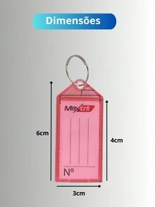 Keychains With Label Colorful Key Organizer Identifier - 100 單位 - 查看 4