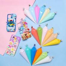 Whipped Cream Glue (100g Per Bag) Is Perfect For Handcrafts And Decorations, DIY Crafts And Ornaments, DIY Cell Phone Cases, Cupcake Decorations, Furniture Adornments, Manual Tools, Mirror Decorations. It's Easy To Start And Ideal For Effortless Decoration. - 白色 - 查看 2