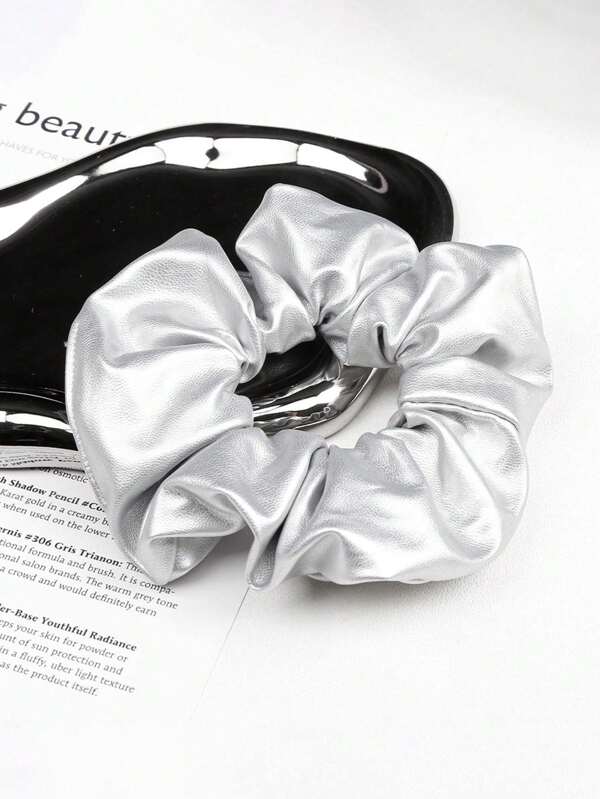 1pc Solid Scrunchie Street Scrunchies Hair Ties Scrunchy Hair Ties