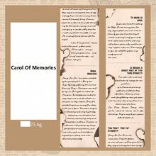 跨时代浪漫复古英文文字装饰贴纸和遮蔽胶带套装适用于剪贴簿和日记本 DIY - 彩色 - 查看 6