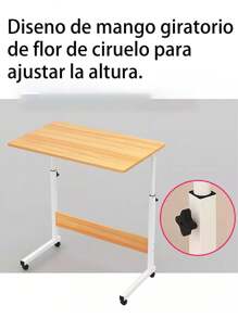 Adjustable TV Tray Table Comfortable Laptop Table Dinner Trays for Eating TV Dinner Tray on Bed Sofa for Eating Reading  60x40cm Escritorio para computadora, Puede Subir o Bajar la Altura (60~90cm), Escritorio Grande de mesita de Noche Multifuncional/mesita Auxiliar para sofá Mesa Portátil Estudiar Madera Y Metal Ajustable Movible sanc - Mostaza Amarilla - Ver 6