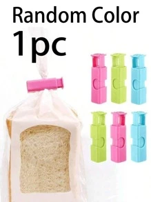 Plastics Sealer Clamp Food Sealing Bag Clip Snack Sealing Bag Clip Portable Random Color Sealing Clip Suitable For Clothespin & Food Bag Sealing Storage Suitable For Back To School Travel Essentialstravel Accessories Travel Essentials Car Accessories Outdoor Accessories Air Plane Case Useful Things Summer Essentials Office Accessories - Multicolor - View 9