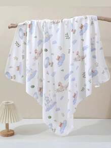 1 Chiếc Chăn Quấn Mềm Thân Thiện Với Da Sơ Sinh Dùng Cho Bệnh Viện Và Gia Đình, Khăn Tắm Cho Bé Tất Cả Các Mùa - Nhiều màu - Xem 16