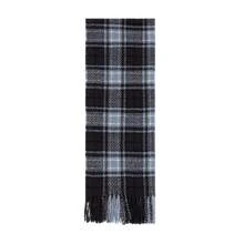 [Custom Made] 1pc Christmas Red & Green Plaid Brushed Knit Customized Embroidered Scarf, Fashion Warm Scarf For Autumn/Winter Outings