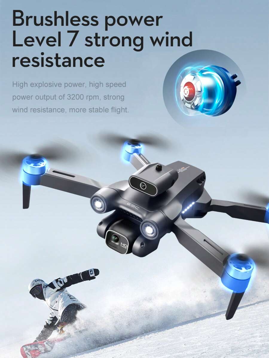 RC Drohne S119 Mit Kamera - Bürstenloser Motor & Optische Positionierung