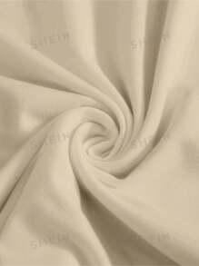 Premium Unisex Combed Yarn T-Shirt 30.1 Comfortable Shirt For Beach And Vacation" - Màu be - Xem 4