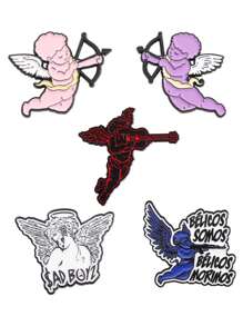 1/5 chiếc kẹp mũ chơi golf, ghim hoạt hình kim loại tối giản mới, ghim trang trí vui nhộn, huy hiệu mũ chơi golf, trang trí mũ bóng chày, hình ảnh nhân vật sống động và dễ thương, quà tặng cho bạn bè - Nhiều màu - Xem 12