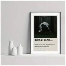 1 件活力音乐专辑帆布海报 - 具有创意设计的海报和印刷品、墙壁艺术画、房间装饰、卧室、客厅、走廊的理想礼物 - 印刷帆布，无框 - 彩色 - 查看 2