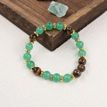 1 PC Health Bracelet Increase Energy Attract Career Wealth Good Luck Men Women Natural Gemstone Jewelry Bracelet Boyfriend Girlfriend Gift Brother Grandparents Mom Dad Christmas New Year Gift - L0053> - View 3