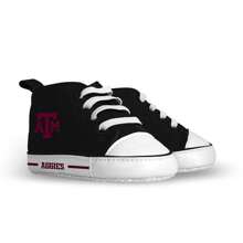 Masterpieces Texas AandM Aggies Baby Shoes Unisex High Top Pre-Walkers Soft Fabric Grippers - Texas A & M Aggies - View 1