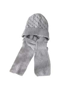 1 bộ mũ len dày và khăn quàng cổ cho nữ, lót ấm, lót nhiệt, thích hợp cho mùa thu/đông - Mũ len nhồi bông - Xem 2