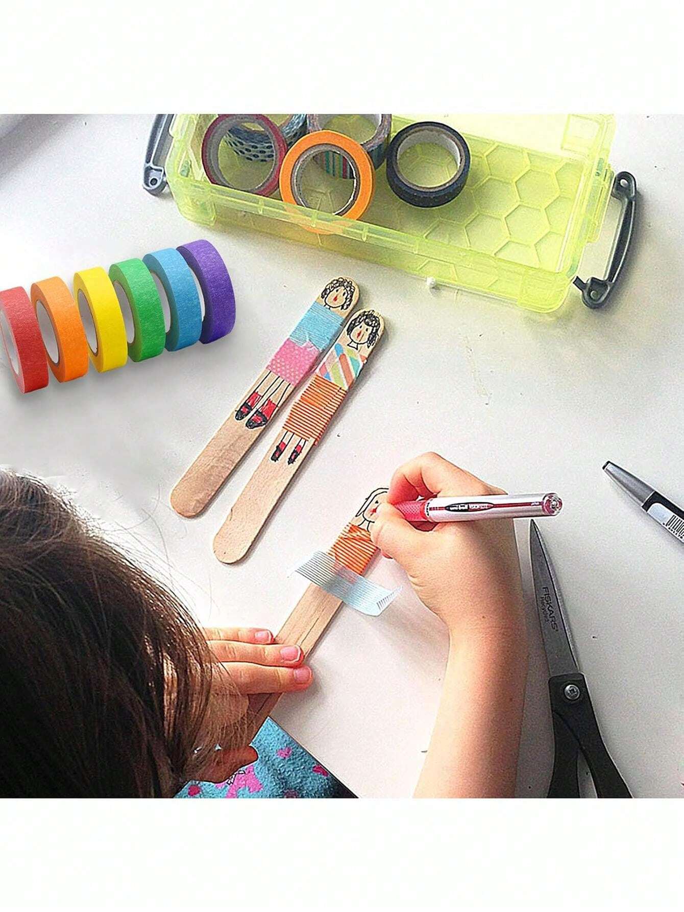 10PCS Jumbo Wooden Craft Sticks Popsicle Stick Wide Treat Ice Pop For