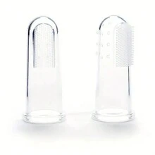 1 pièce Brosse à dents au doigt pour animal de compagnie, brosse à dents pour chien pour prévenir le tartre, petite brosse à dents en silicone pour chat pour les soins des dents et des gencives