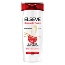 Shampoo+Conditioner 400ml Total Repair 5 Large Elseve - Damaged Hair - 白色 - 查看 2