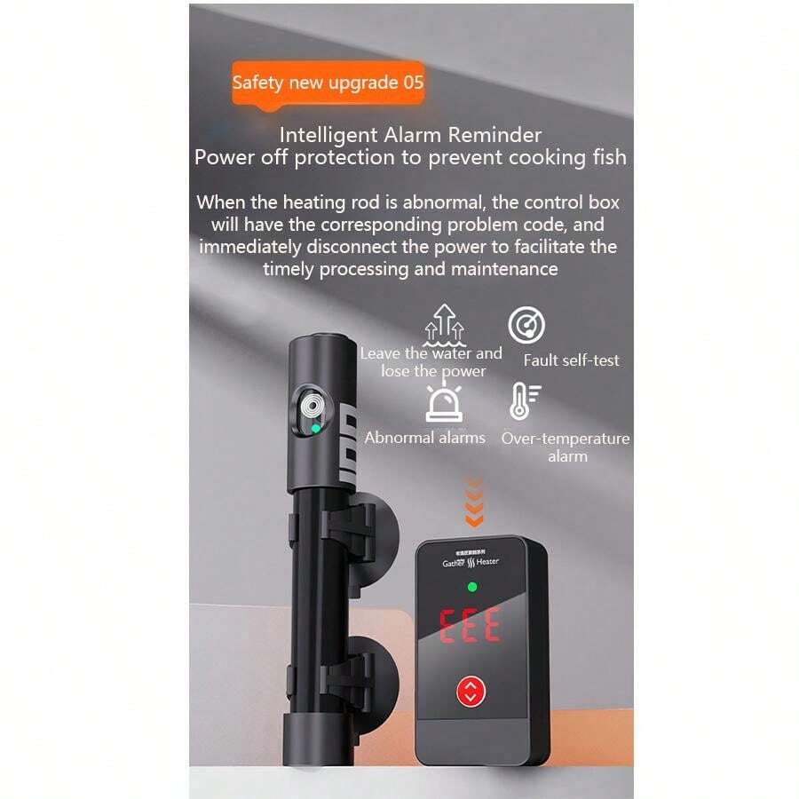 Fish Tank Heating Rod Automatic Constant Temperature Low Water Level Of