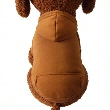 1 Áo nỉ trùm đầu cho chó có túi, Quần áo ấm cho thú cưng, Dành cho chó nhỏ như Chihuahua, Poodle, Bichon Frise, Yorkie, Mùa thu/đông - Nhiều màu - Xem 17
