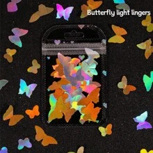 40 miếng/gói hình dán bướm 3D màu sắc và kích thước ngẫu nhiên, tự dính để trang trí sổ tay DIY, trang trí phòng ngủ, trang trí bánh, trang trí tiệc, trang trí đám cưới, làm sổ lưu niệm - hình dạng - Xem 10