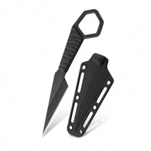 Neck Knife Mini Halter Knife EDC Portable Knife K Sheath Outdoor Straight Knife Knives - Multicolor - View 11