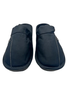 Pantuflas de espuma viscoelástica para hombre, cómodo forro polar de felpa, suela de goma duradera que no deja marcas, Chanclas de microgamuza resistente al desgaste, pantuflas para interiores
