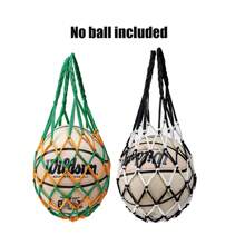 Borsa in rete di nylon per pallacanestro Pro Multiuso Borsa in rete di stoccaggio portatile per palle da sport per pallavolo, calcio e calcio