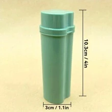 1 包，便携式特大号卷烟纸卷烟收纳盒，Bic 打火机收纳盒，翻盖，烟斗，携带方便，烟具套装，烟民礼物，吸烟配件