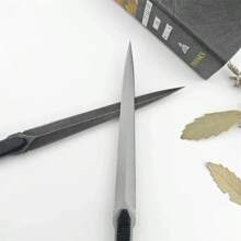 Tactical Hunting Knife With Kydex Sheath 8Cr13Mov Sharp Blade Aluminum Handle Wilderness Camping Adventure Survival EDC Toor Knives - 白色 - 查看 5