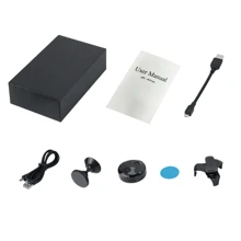 1pc Black Mini Camera, Remote Smart Monitoring, Human Motion Detection, Wireless Smart Camera, Home Security Surveillance Camera, TF Card Storage (Original Shipment Exclude TF Card), USB Quick Charge, Long Battery Life, Infrared Night Vision, Night Recording, Loop Recording Security Camera