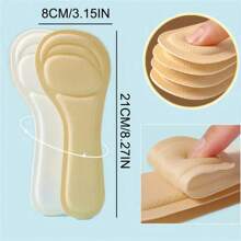 1 Cặp đế giày mềm mại, thoải mái, chống trượt, hấp thụ sốc, thoáng khí, có keo dán, miếng lót giày thể thao nhẹ - Nhiều màu - Xem 2