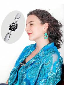 Vintage Sweater Cardigan Collar Clips For Women, Waist Cincher Clips ,Dress Shirt Brooch Clips, Brooch Clips For Clothing