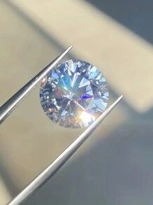 0,8-10 ct Pierre Moissanite ronde classique en vrac pour la création de bijoux, couleur D, clarté VVS1, un choix de cadeau idéal