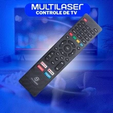 Control For Multilaser Smart TV 9147 9140 Prime Video Key 9143 TL011 TL012 - 黑色 - 查看 2