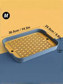 1 件双层镂空设计兔子猫砂盆，易于清洁的小型宠物厕所托盘适用于宠物兔子、仓鼠角落厕所盒清洁用品 - 彩色 - 查看 9