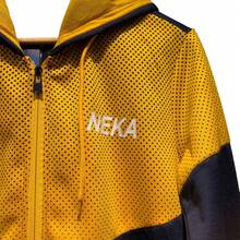 Sudadera Para Hombre Con Capucha Bolsillo y Cordones Casual Con Estampado Casual - Azul Marino - Ver 3