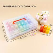 Monthly Pill Organizer 2 Times A Day, 30 Day Pill Organizer 2 Times A Day, Monthly Pill Organizer 2X A Day With A Pill Box
