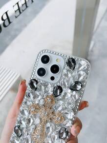 Ốp lưng điện thoại đính đá lấp lánh tương thích với iPhone 16 Pro Max 16 Pro 16 Plus iPhone 16 - Màu sắc hỗn hợp - Xem 6
